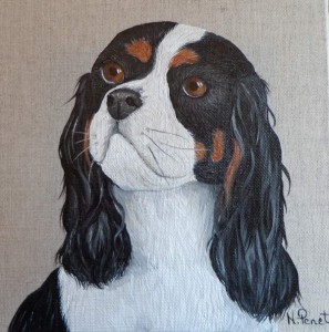 portrait cavalier king charles